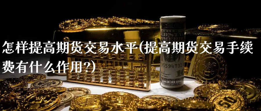 怎样提高期货交易水平(提高期货交易手续费有什么作用?)_https://www.tian1ad.com_黄金期货_第1张