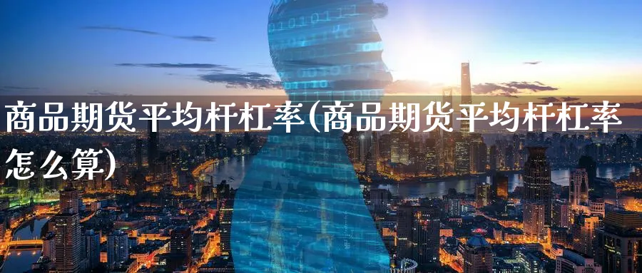 商品期货平均杆杠率(商品期货平均杆杠率怎么算)_https://www.tian1ad.com_期货学院_第1张