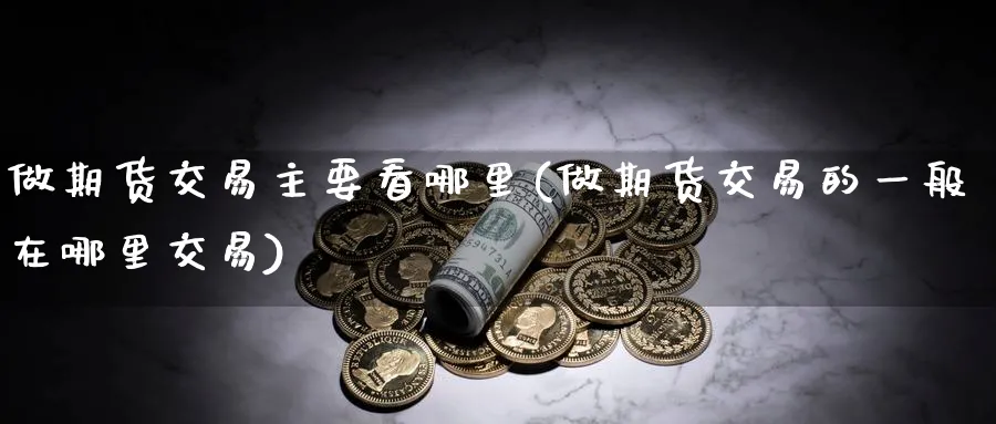 做期货交易主要看哪里(做期货交易的一般在哪里交易)_https://www.tian1ad.com_期货学院_第1张