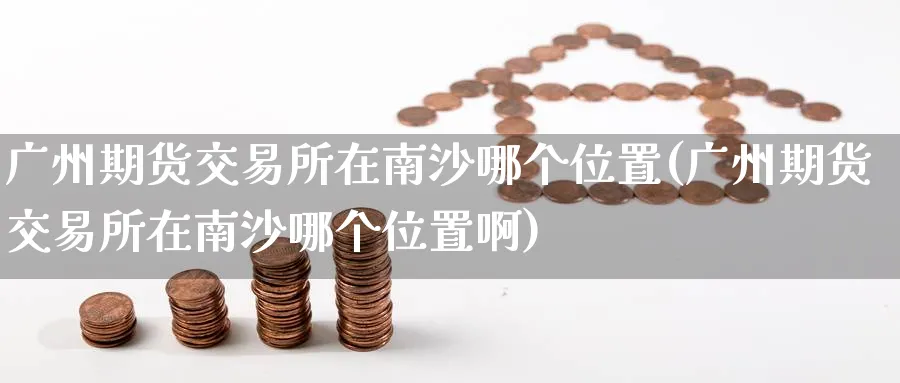广州期货交易所在南沙哪个位置(广州期货交易所在南沙哪个位置啊)_https://www.tian1ad.com_期货学院_第1张