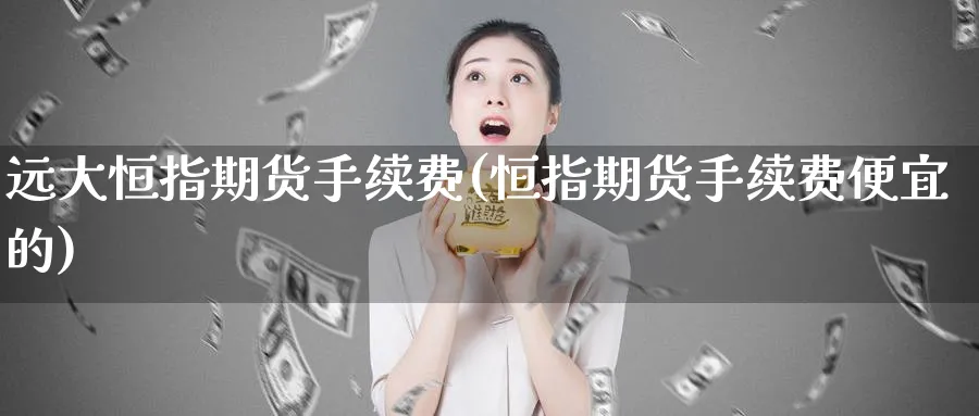 远大恒指期货手续费(恒指期货手续费便宜的)_https://www.tian1ad.com_期货学院_第1张