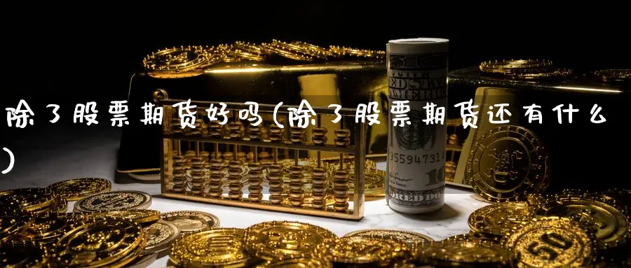 除了股票期货好吗(除了股票期货还有什么)_https://www.tian1ad.com_黄金期货_第1张