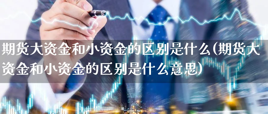 期货大资金和小资金的区别是什么(期货大资金和小资金的区别是什么意思)_https://www.tian1ad.com_期货学院_第1张