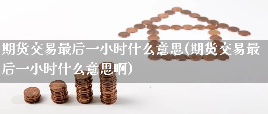 期货交易最后一小时什么意思(期货交易最后一小时什么意思啊)_黄金直播室_第1张_黄金直播室 期货交易最后一小时什么意思(期货交易最后一小时什么意思啊)_https://www.tian1ad.com_黄金直播室_第1张