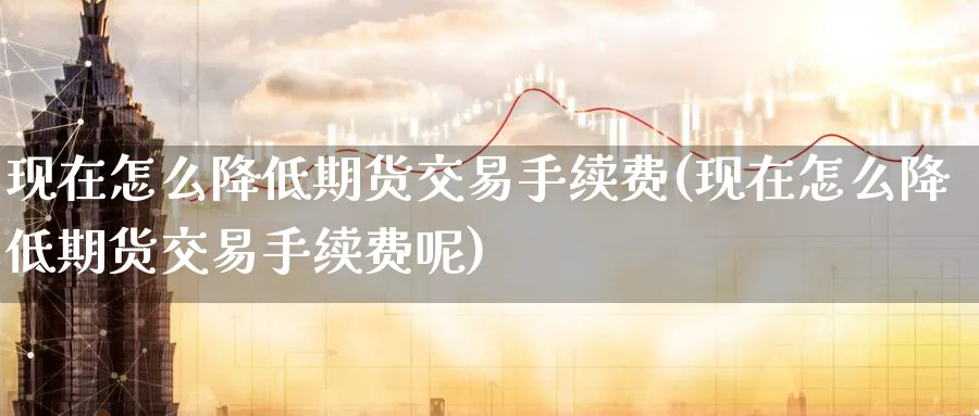 现在怎么降低期货交易手续费(现在怎么降低期货交易手续费呢)_https://www.tian1ad.com_黄金直播室_第1张