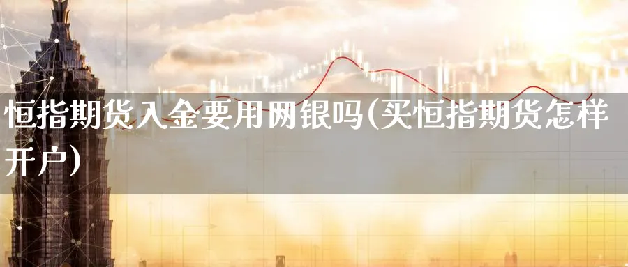 恒指期货入金要用网银吗(买恒指期货怎样开户)_https://www.tian1ad.com_黄金期货_第1张