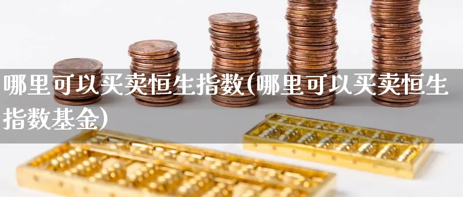 哪里可以买卖恒生指数(哪里可以买卖恒生指数基金)_铜期货_第1张_黄金直播室 哪里可以买卖恒生指数(哪里可以买卖恒生指数基金)_https://www.tian1ad.com_铜期货_第1张