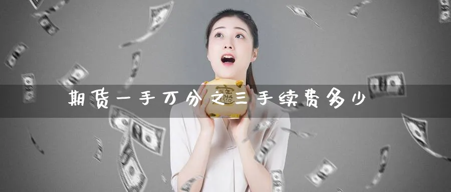 期货一手万分之三手续费多少_https://www.tian1ad.com_黄金直播室_第1张