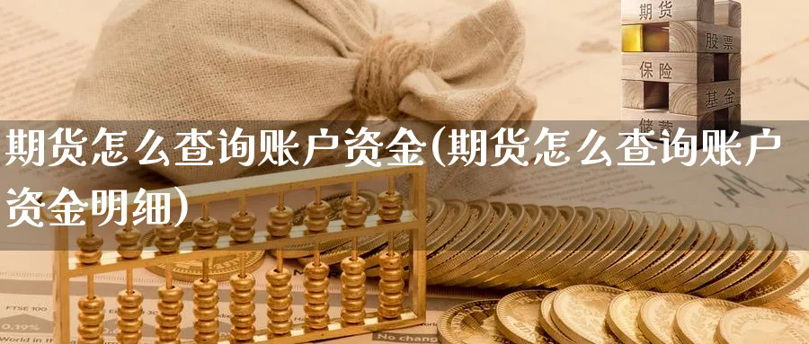 期货怎么查询账户资金(期货怎么查询账户资金明细)_https://www.tian1ad.com_黄金期货_第1张