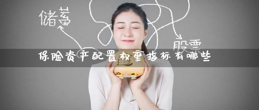 保险资产配置权重指标有哪些_https://www.tian1ad.com_黄金直播室_第1张