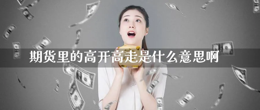 期货里的高开高走是什么意思啊_https://www.tian1ad.com_期货学院_第1张