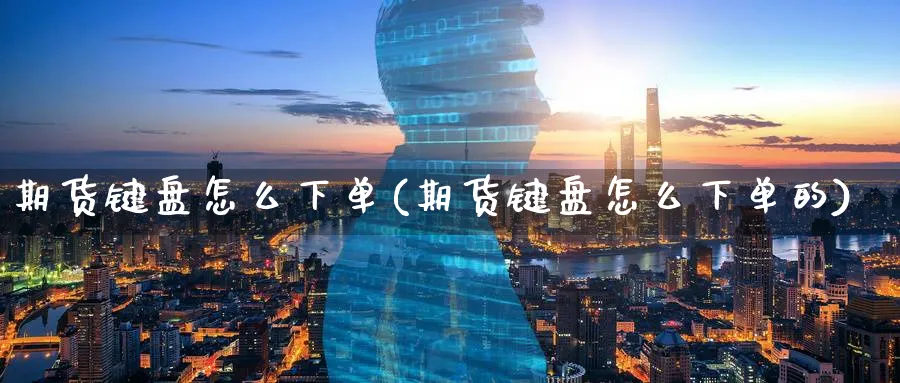 期货键盘怎么下单(期货键盘怎么下单的)_https://www.tian1ad.com_期货学院_第1张
