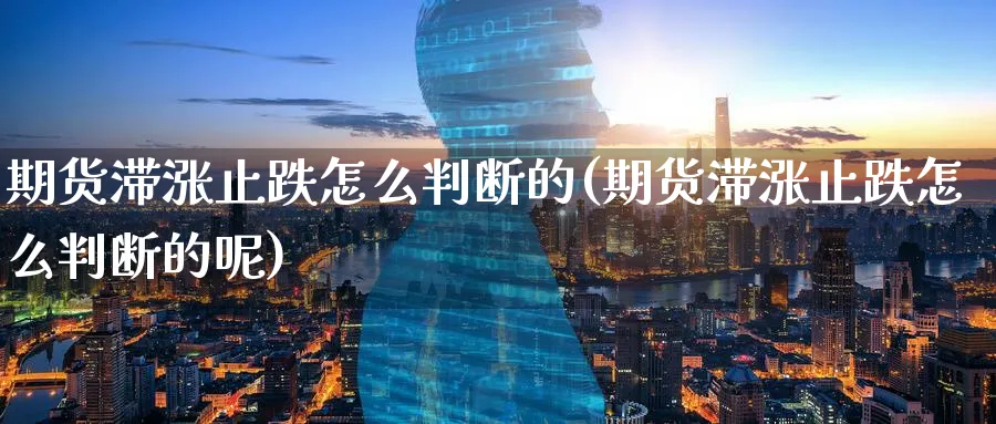 期货滞涨止跌怎么判断的(期货滞涨止跌怎么判断的呢)_https://www.tian1ad.com_铜期货_第1张