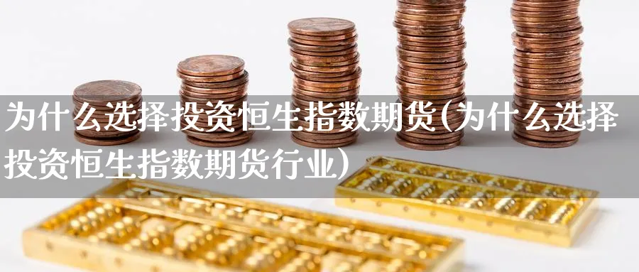 为什么选择投资恒生指数期货(为什么选择投资恒生指数期货行业)_https://www.tian1ad.com_期货学院_第1张