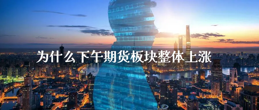 为什么下午期货板块整体上涨_https://www.tian1ad.com_黄金直播室_第1张