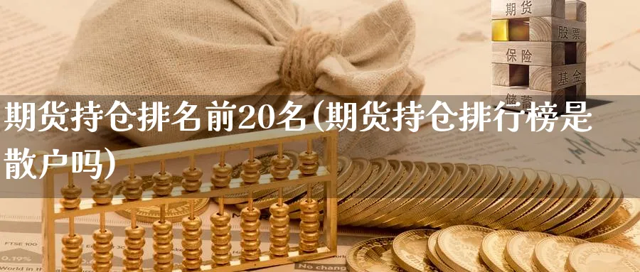 期货持仓排名前20名(期货持仓排行榜是散户吗)_https://www.tian1ad.com_黄金期货_第1张
