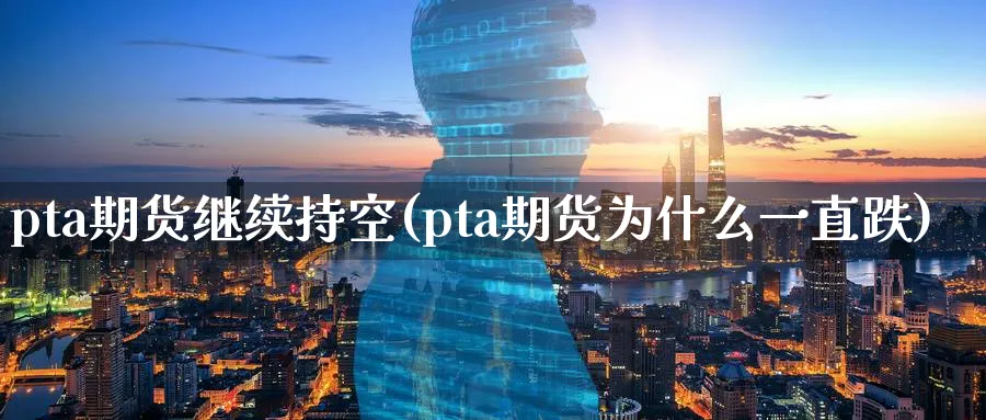 pta期货继续持空(pta期货为什么一直跌)_https://www.tian1ad.com_期货学院_第1张