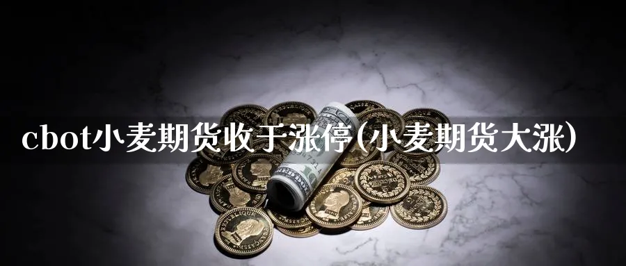 cbot小麦期货收于涨停(小麦期货大涨)_https://www.tian1ad.com_黄金直播室_第1张
