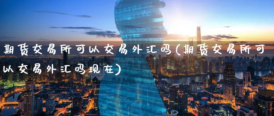 期货交易所可以交易外汇吗(期货交易所可以交易外汇吗现在)_https://www.tian1ad.com_黄金期货_第1张