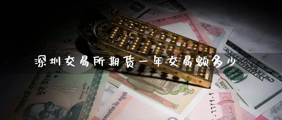 深圳交易所期货一年交易额多少_https://www.tian1ad.com_期货学院_第1张