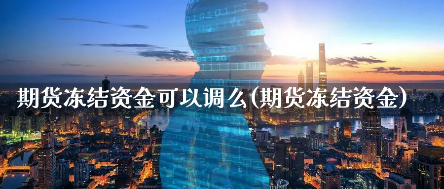 期货冻结资金可以调么(期货冻结资金)_https://www.tian1ad.com_铜期货_第1张