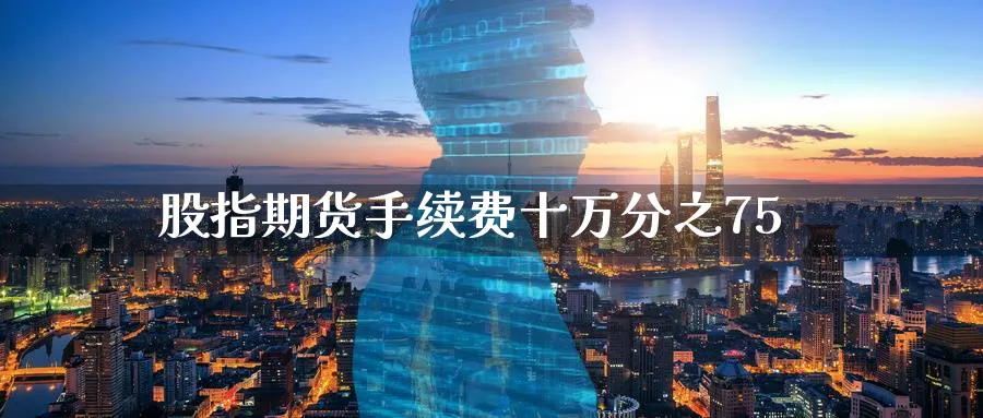 股指期货手续费十万分之75_https://www.tian1ad.com_铜期货_第1张