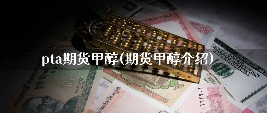 pta期货甲醇(期货甲醇介绍)_https://www.tian1ad.com_期货学院_第1张