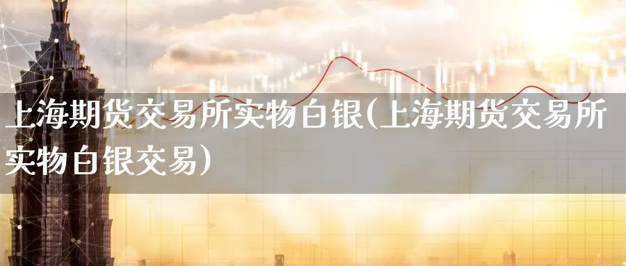 上海期货交易所实物白银(上海期货交易所实物白银交易)_https://www.tian1ad.com_期货学院_第1张